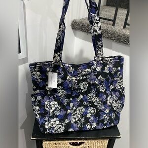 VERA BRADLEY Large Glenna / frosted floral